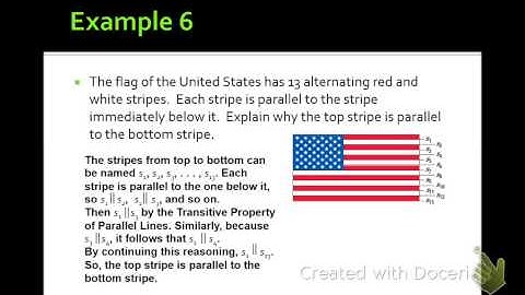 Geometry class notes for 3.3 and 3.4