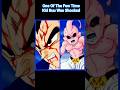 One Of The Few Times Kid Buu Was Shocked #dragonball #dbz #shortvideo #shorts #vegeta #animeedit