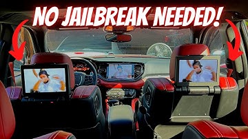 HOW TO WATCH YOUTUBE & NETFLIX VIDEOS ON REAR UCONNECT SYSTEM *NO JAILBREAK NEEDED 2021*
