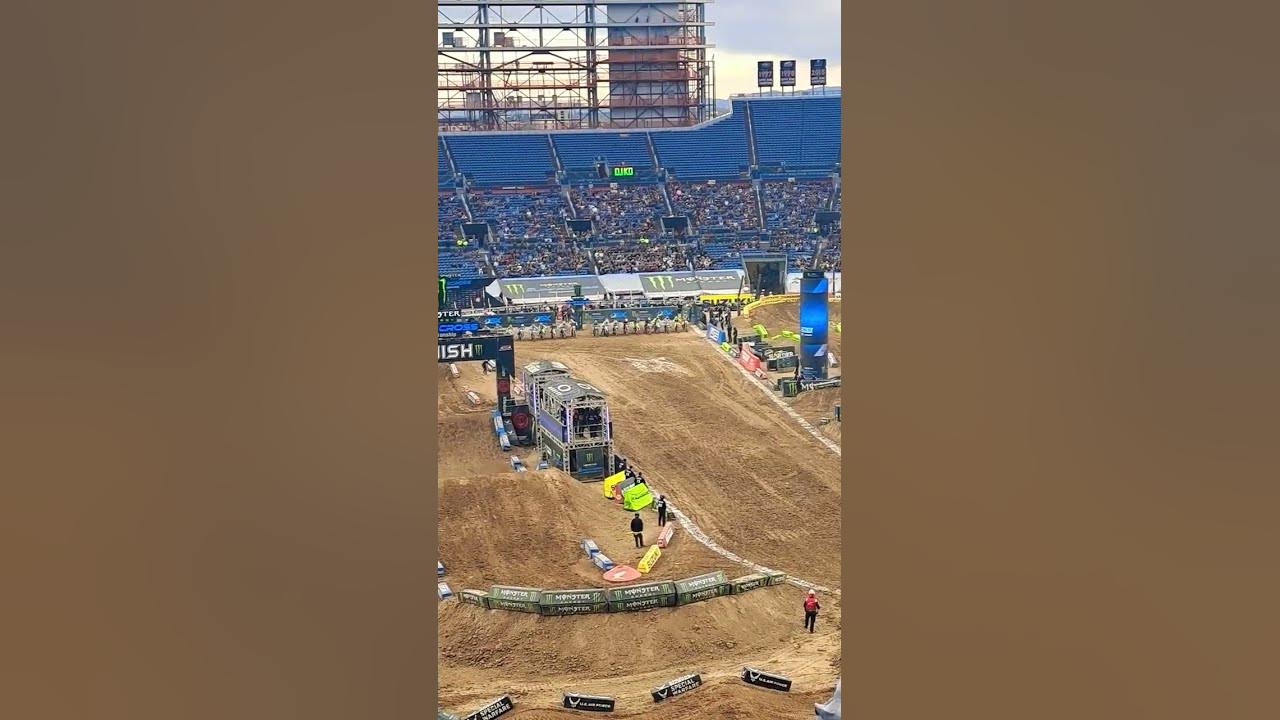 first race at monster energy supercross Denver YouTube