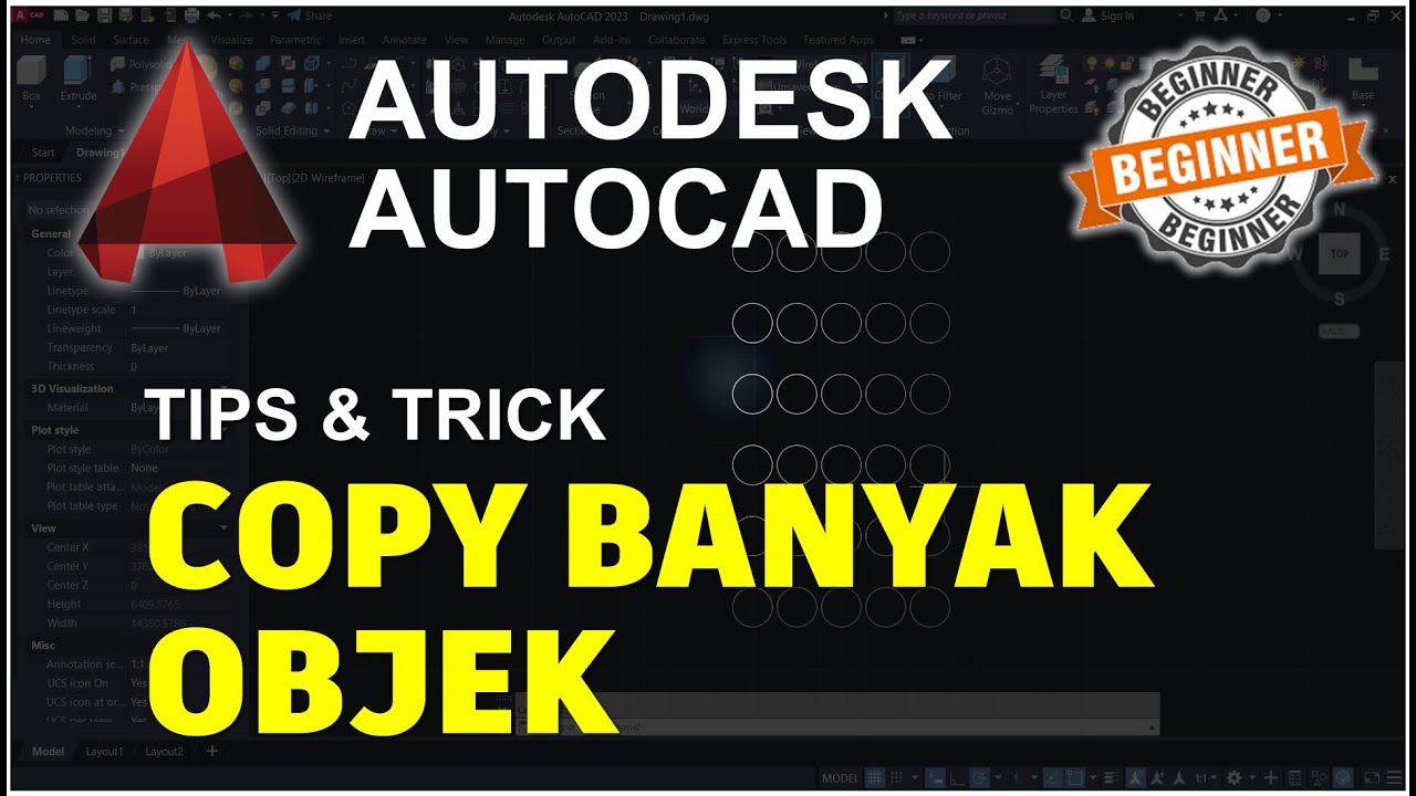 tutorial-cara-copy-banyak-di-autocad-youtube