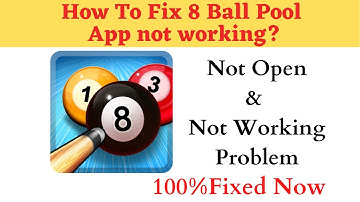 How to Fix 8 Ball Pool Not Working Problem Android & Ios - Not Open Problem Solved | AllTechapple
