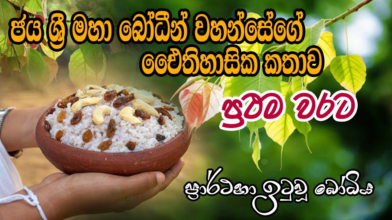 Jaya Sri Maha Bodhiya History ජය ශ්‍රී මහා බෝධියේ පුරාණ කතාව උරුමයක පුරාවත 01