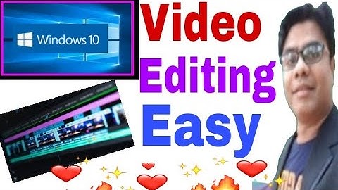How to Use free Video Editor on Windows 10 -ভিডিও এডিট করুন সহজেই -ফ্রি সফটওয়্যার- TechZamanBd