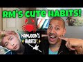 BTS Leader Kim Namjoon's Cute Habits!! REACTION