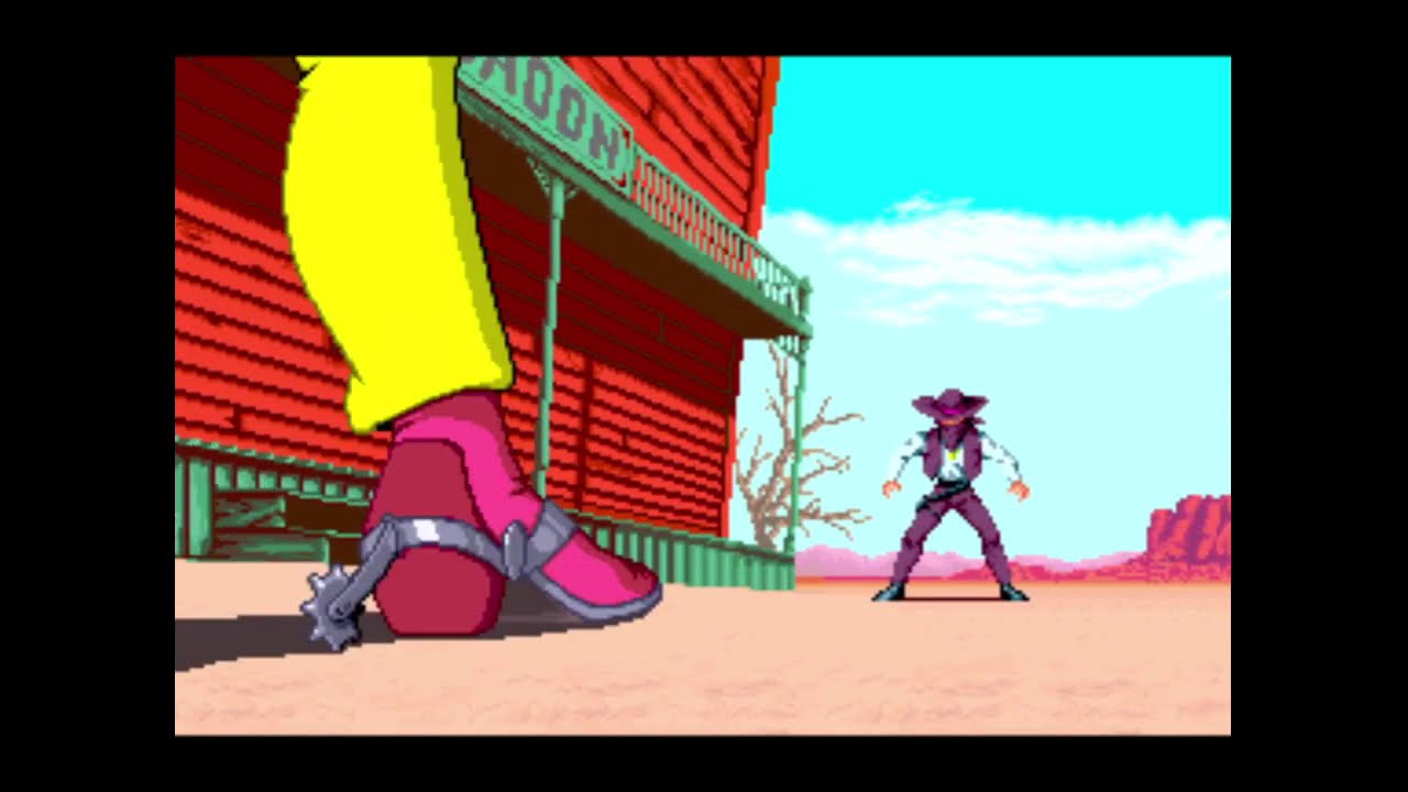 MAME Sunset Riders (Attract Mode)