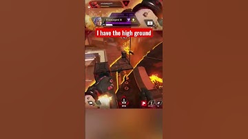 I have the high ground ⛰️ #shorts #apexlegends #apex #valkyrie #gaming #videogames #gamer