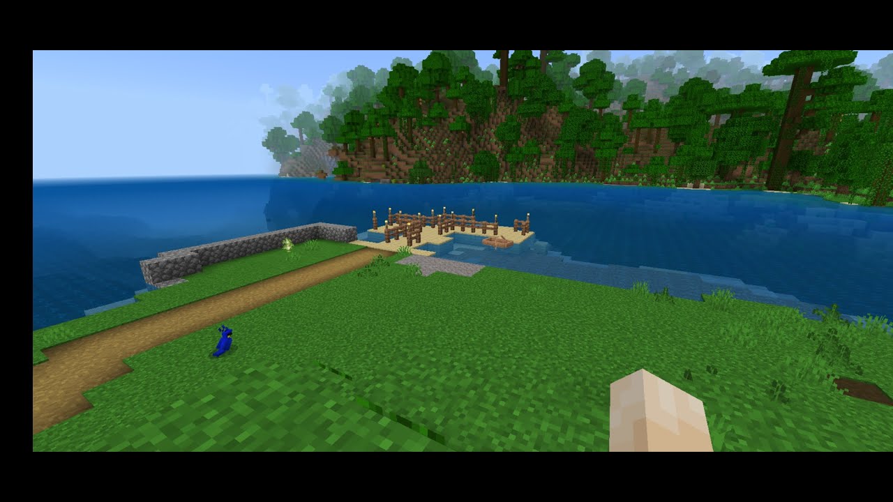 ПРИЧАЛ ДЛЯ ЛОДОК В МАЙНКРАФТ ПЕ - MINECRAFT 8 - YouTube