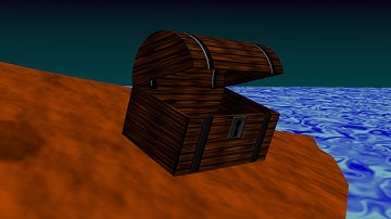 Inkscape: Texturing a 3D Island Scene - Treasure Chest