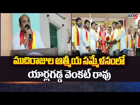 టీడీపీకి బీసీలే వెన్ను..! Gannavarm TDP MLA Candiate Yarlagadda Venkat Rao | TV5 News Digital - TV5NEWS