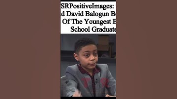 9 year old David Balogun graduates high school super early 📚#subscribe #fyp #like #subscribe
