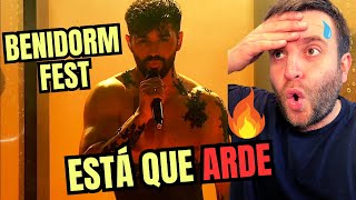 SUBE LA TEMPERATURA!!🔥 | JORGE GONZÁLEZ "CALIENTE" Benidorm Fest (Semifinal) | REACCIÓN