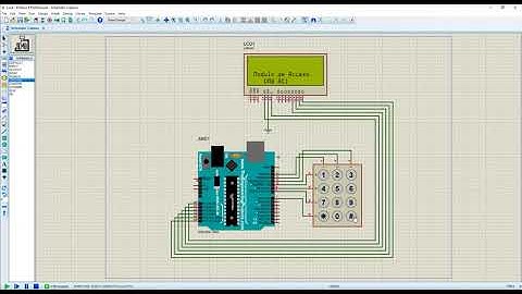 Arquitectura de computadoras 1 - Modulo de acceso [Arduino / Proteus]