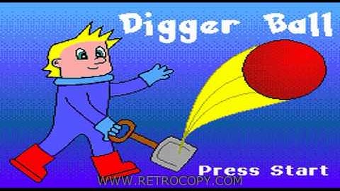 Digger Ball (Sega Master System) - RetroCopy Intro