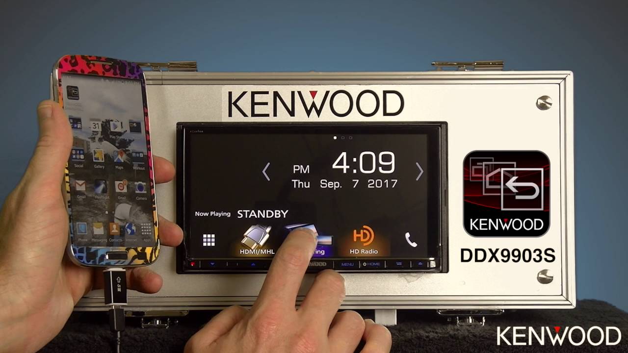 2016-2017 DDX9903S KENWOOD Smartphone Control Application Initial Setup