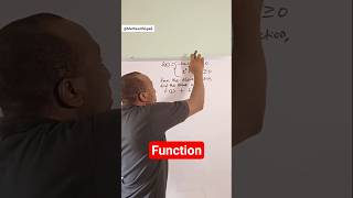 Solving Function's Problem #function #gpadlearnmaths #maths #stem