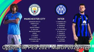 [PS4] Option File PES 2021 V3 March 2024 (double team) PS4