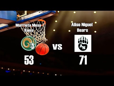 (TwiniT) Murrieta Mesa Vs Aliso Niguel Highlights 12-29-2017