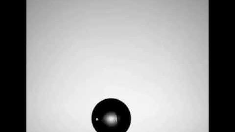 No-Splash Liquid Drop: High-Speed Video