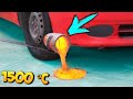 タイトル：マグマの上で車を走らせると．．．？