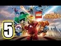LEGO Marvel Super Heroes Walkthrough PART 5 PS3 Lets 