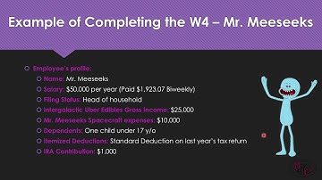 Filling out the new 2020 W4