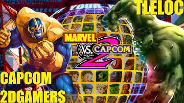 MvC2 Mvci Umvc3 CAPCOM2DGAMERS vs TLELOC (PS3 PSN) pt 2