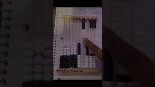 Adding on a base 10 and base 6 abacus