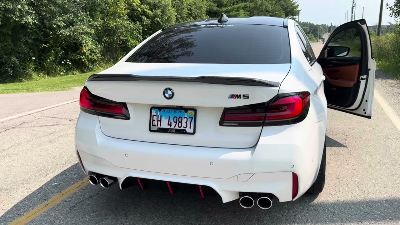 F90 M5 Exhuast Sound- Resonator Delete + Mid/Center Muffler Delete