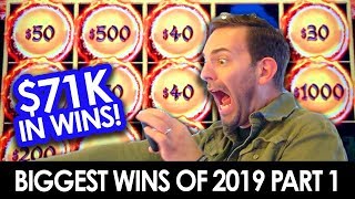 💸 BIGGEST WINS OF 2019 🌟 $71,000 in JACKPOTS and MORE! 🎰 Part 1 of 3 screenshot 1