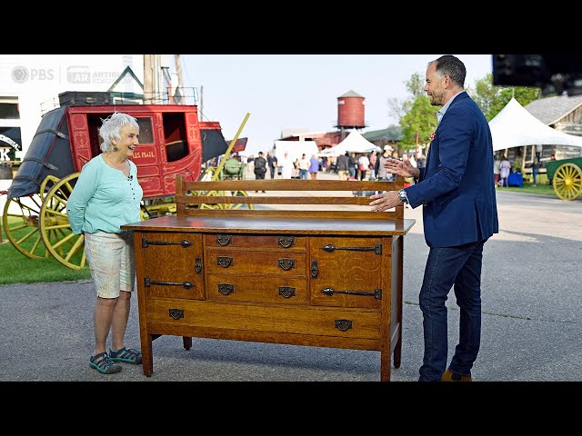 Bonanzaville, Hour 1 Preview | Stickley Craftsman Sideboard, ca