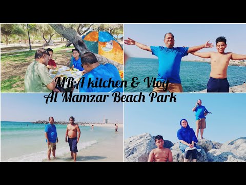 MRA kitchen & Vlog /Al Mamzar Beach Park part – 2  beautiful moment with my uncle