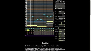 Beepbox Tutorial 1 - Learning the basics
