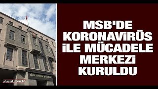 Msbde Koronavirüs Ile Mücadele Merkezi Kuruldu