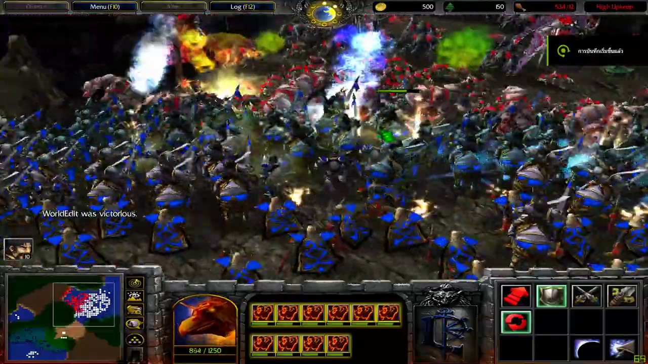 Warcraft III - Warcraft III - "Big War Undead vs Human"