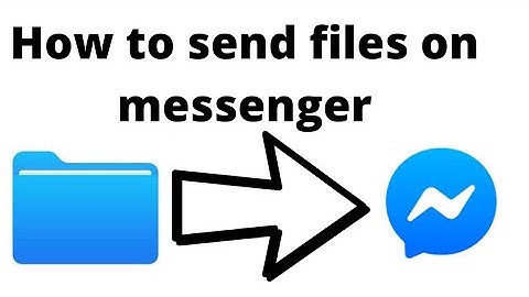 HOW TO SEND FILES ON MESSENGER USING ANDROID PHONE #messenger #youtubechannel