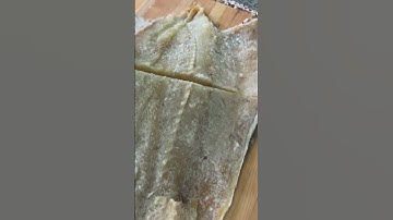 Thumbnail of Wow! Big salt fish! #soakitgood #goodforstew #forackee #calaloo #tinolaupo #GoodFridaydish #shorts