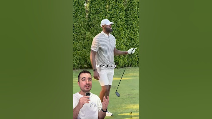 LeBron James Played Golf in These Nike Shoes⛳️