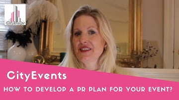 How To Develop A PR Plan For Your Event?