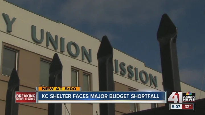 City Union Mission homeless shelter faces budget shortfall
