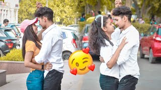 Accidentally Holding And Hugging 🫂 Prank On Cute😍Girls | Epic Reaction 😱 | Harshit PrankTv