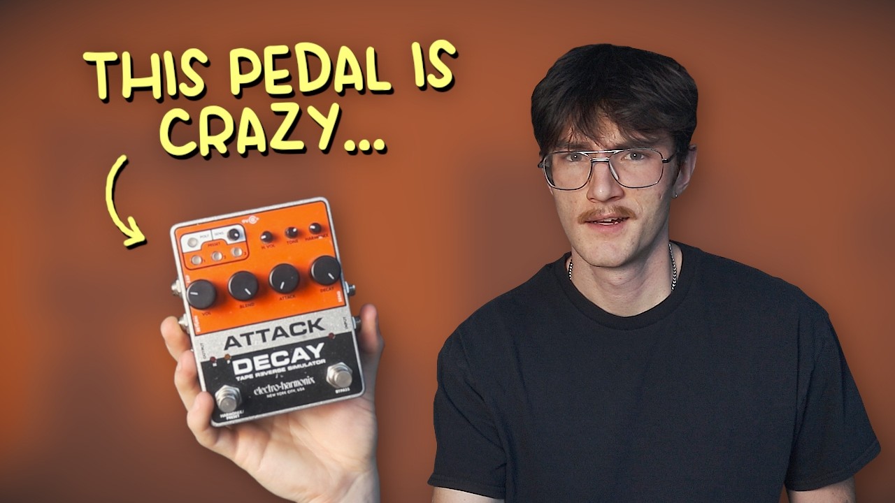 The Weirdest Guitar Pedal I Own (EHX Attack Decay) - YouTube