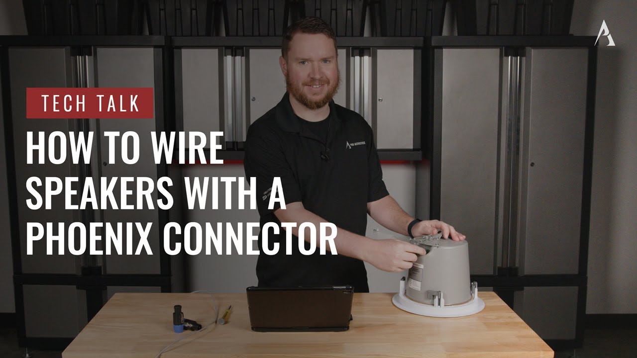 How to Wire Speakers on Pro Acoustics Tech Talk Episode 118 - YouTube