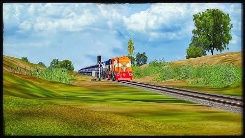 Twins Alco Hauled By 12715 Sachkhand SF Express Towards Manmad Junction #indiantrainsimulator