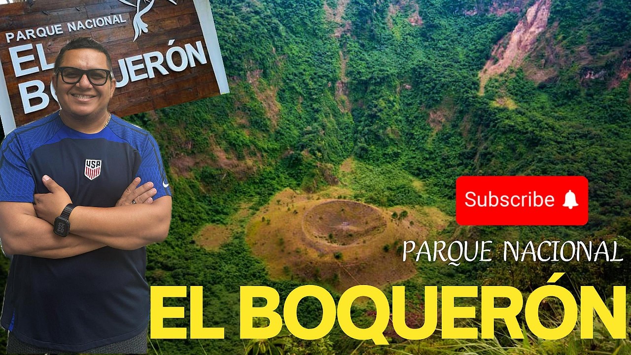 🌋 volcán activo El Boquerón