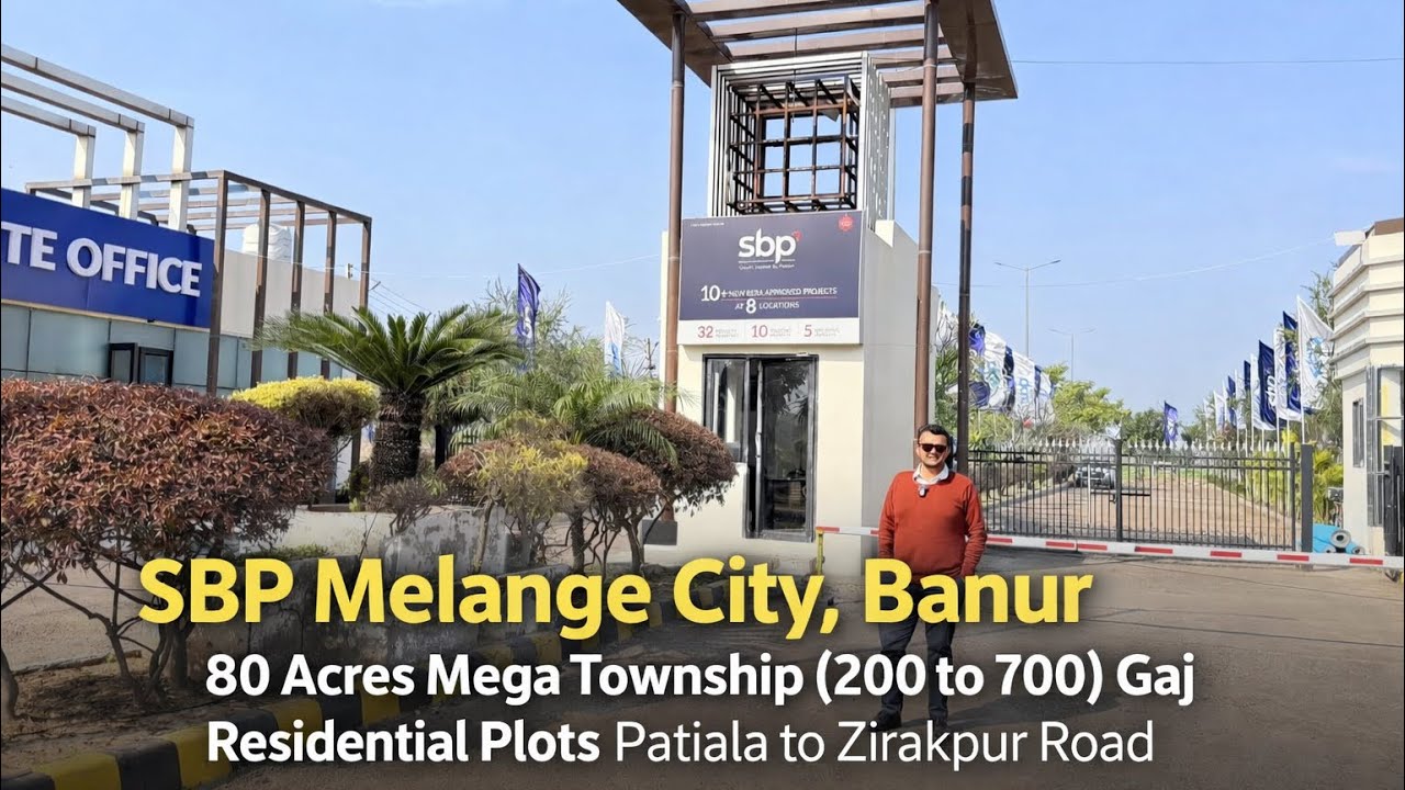 SBP Melange City, Banur - 80 Acres Township Premium Residential Plots Patiala to Zirakpur Road