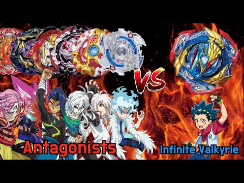 [All Antagonist vs Hero <strong>Valt</strong>] 역대 악당들 vs 영원한 주인공 강산의 얼티메이트 발키리ㅣUltimate ValkyrieㅣBeyblade Burst DB