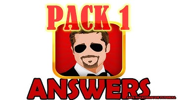 Guess the Celebrity Pack 1 - All Answers - Walkthrough ( By Taps Arena )