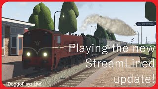 Playing the new update in streamlined! (DoggoPlayz Live Editon) - Streamlined