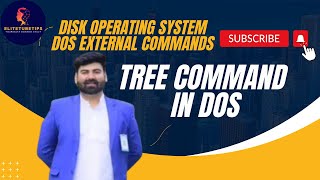 DOS Tree Command Step-by-Step Tutorial Hindi/Urdu